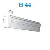 Фасадные наличники из пенопласта (пенополистирола) Н-44, ПСБ-С-25Ф. Фасадный декор из пенопласта