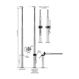 Опоры освещения ОГКС-1,3-9,0-2,0