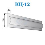 Фасадные цокольные карнизы из пенопласта КЦ-12, ПСБ-С-25Ф. Фасадный декор из пенопласта