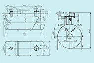 Емкость дренажная ЕП-16, ЕПП-16