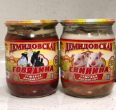 Тушёнка мясная 