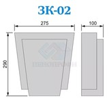Фасадные замковые камни из пенопласта ЗК-02, ПСБ-С-25Ф. Фасадный декор из пенопласта