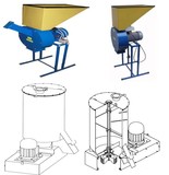 Дробилка со Смесителем 500 кг/ч