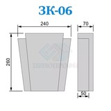 Фасадные замковые камни из пенопласта ЗК-06, ПСБ-С-25Ф. Фасадный декор из пенопласта