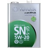 Масло моторное Toyota Motor Oil SN 5W20, (4 л.) O. E. M.