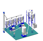 Собственный комбикормовый завод (кормоцех) под  "ключ" по индивидуальным параметрам