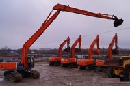 Аренда длиннорукого экскаватора Hitachi ZX200 Long Reach