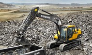 Гусеничный экскаватор Volvo EC170D