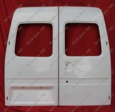 Двери задние Ford Transit (Подвышенные)(1986-2000 г.в.), из стеклопластика