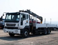 Грузовик с манипулятором HIAB 190TM (15,5 т) на шасси Daewoo Novus