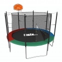 Батут с баскетбольным кольцом Simple Color (inside) Basketball 8ft