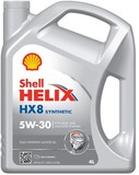 Масло моторное Shell Helix HX8 5w30 Syn 4 литра 550046364