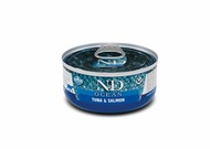 Tuna & salmon adult wet food