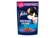 Felix Аппетитные кусочки, с ягненком в желе