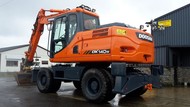 Запчасти на колесный экскаватор Daewoo-Doosan DX140W