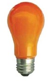 Лампа светодиодная K7CY80ELY Ecola CLASSIC LED COLOR 8,0W A55 220V E27 ORANGE ОРАНЖЕВАЯ 360° (композит) 108X55