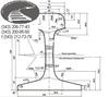 Продаю с ржд 25 метровые рельсы с износом  1 группы, рельсы Р65, рельсы Р50