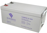 Аккумуляторная батарея SUNWAYS CARBON 12-200