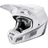 Мотошлем Fox V3 Solids Helmet White/Silver