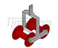 Подвесной кабельный ролик РП 2-150
