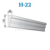 Фасадные наличники из пенопласта (пенополистирола) Н-22, ПСБ-С-25Ф. Фасадный декор из пенопласта
