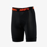 Велотрусы 100% Crux Men's Liner Short Black