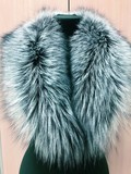 Меховые воротники из чернобурки SAGA FURS