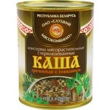 Консервы мясные с кашей из Беларуси