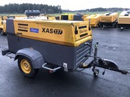 Аренда компрессора Atlas Copco XAS97 с 3 отбойными молотками