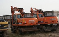 Аренда колесного экскаватора Doosan-210 Гидромолот есть